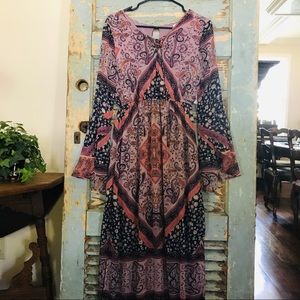 Mason & Belle Bohemian Maxi Dress